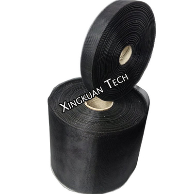 Het zwarte Epoxygebruik van de Draadmesh screen fabric filter element van het Deklaag Lange Leven Ondersteunende