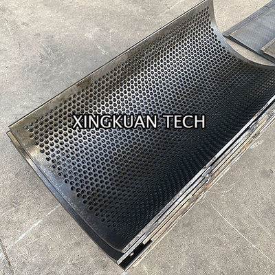 Op zwaar werk berekende Geperforeerde de Molenoem van Draadmesh metal screen for hammer ODM