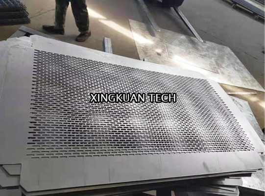 Ingelaste Langwerpige Gat Geperforeerde het Voedselindustrie van Draadmesh sheet for wine and